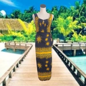 Tropical Two-piece Skirt and Crop Top